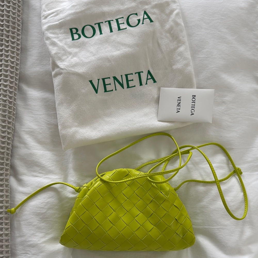 Bottega Veneta Green Mini pouch bag